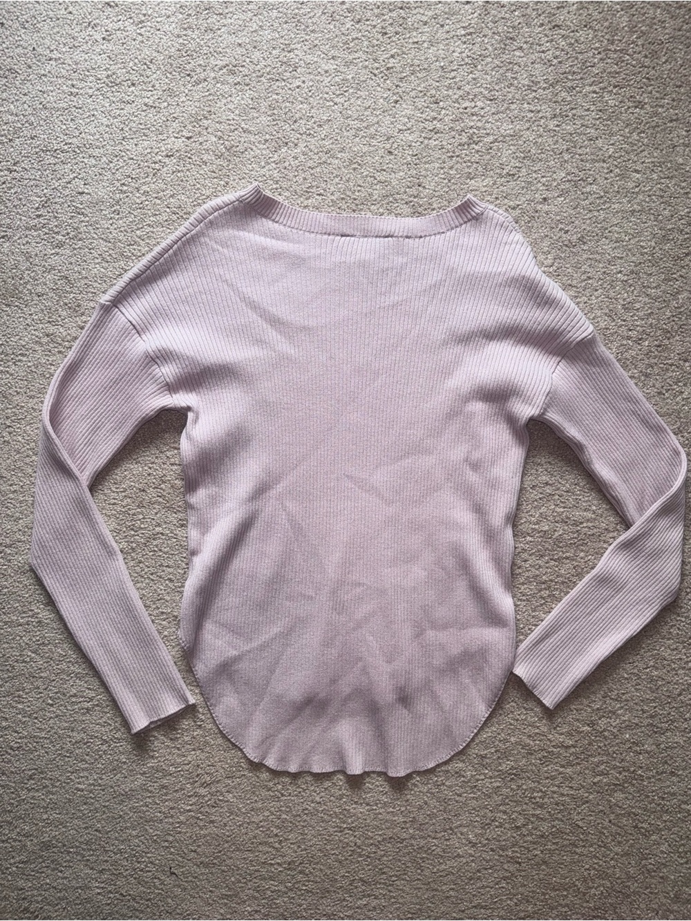 Express Ribbed Sweater (M) - Picture 3 of 3